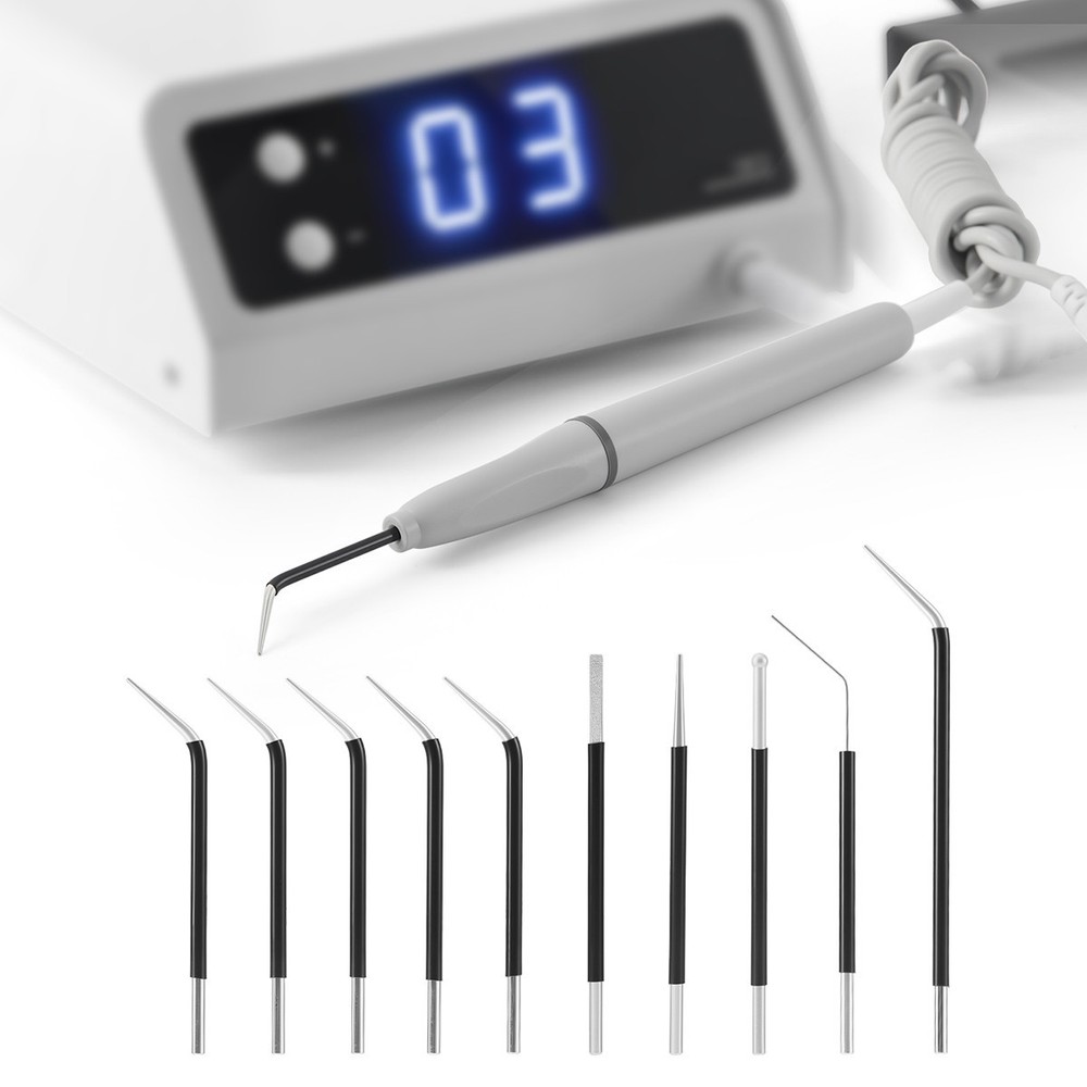 Dental Electrosurge Electrosurgery Unit for Cutting + Coagulating 10 Tips