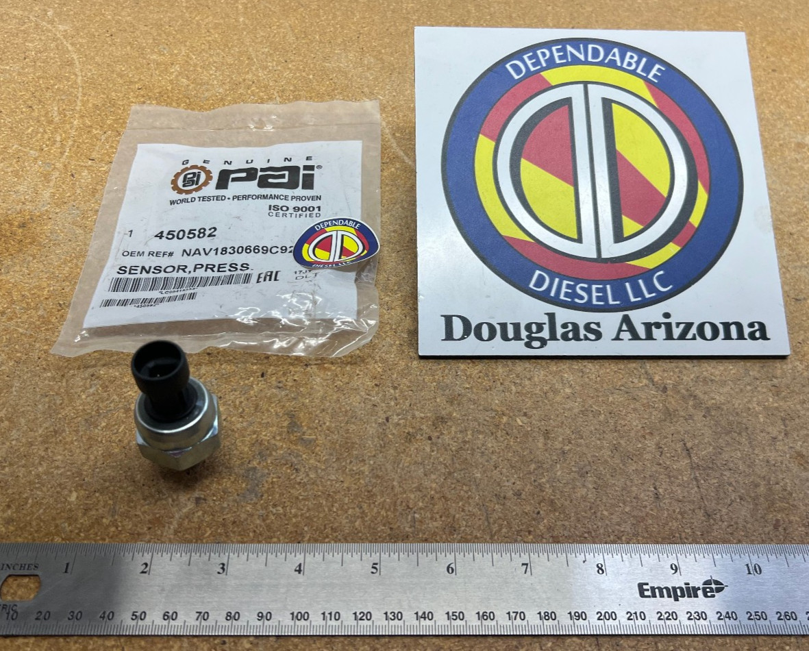 ICP Injector Pressure Sensor for International. # 450582 Ref.# 1830669C92