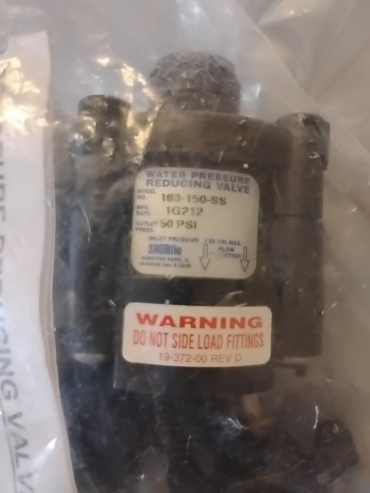 Shurflo 183-150-SS WPRV 50 PSI 3/8B
