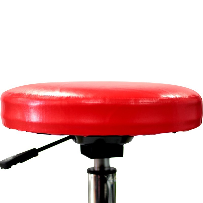 MAXSHINE DETAILING STOOL -FULLY ADJUSTABLE - STORAGE -VALETING STOOL WITH WHEELS