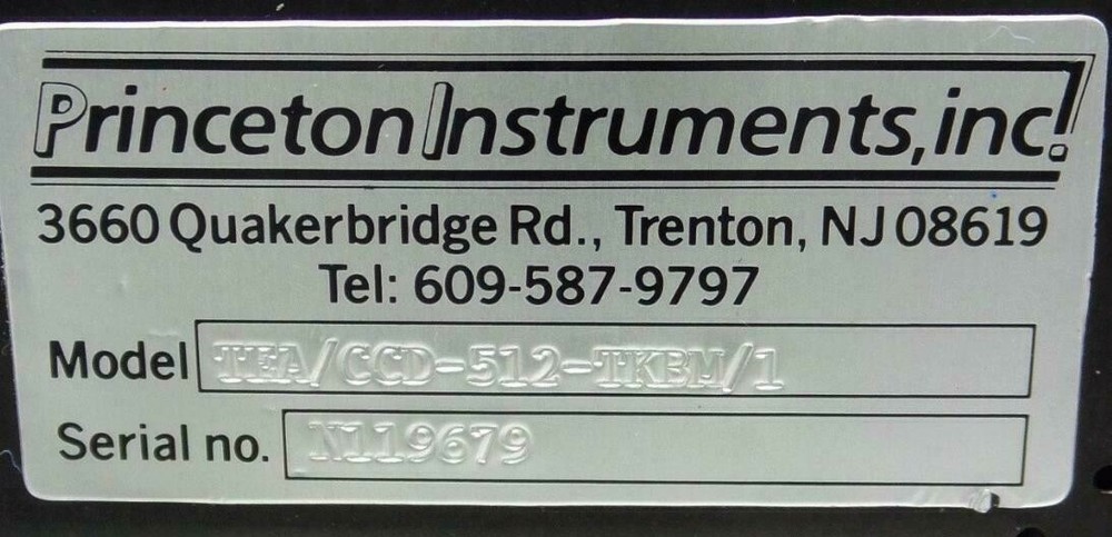 Roper Princeton Instruments TEA/CCD 512-TKBM/1 Industrial Camera Head Unit