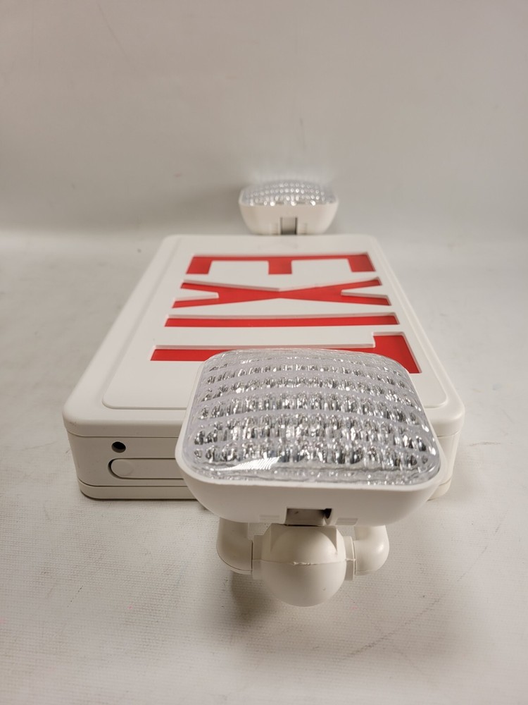 Exit Emergency Light Combo Fire Evacuation Red Sign Model JH-1465