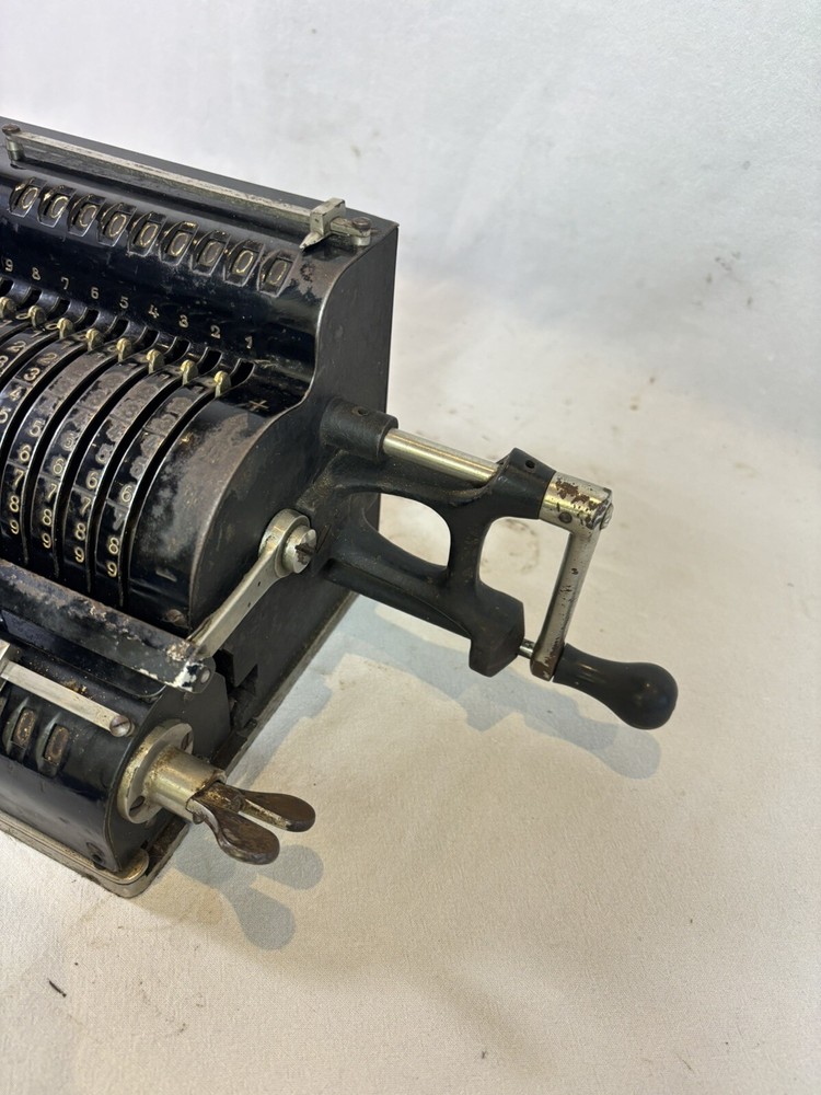 Triumphator Patent Vintage Calculator Machine