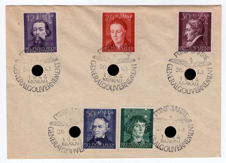 GG 96/100 On Blank Envelope (BA6694)