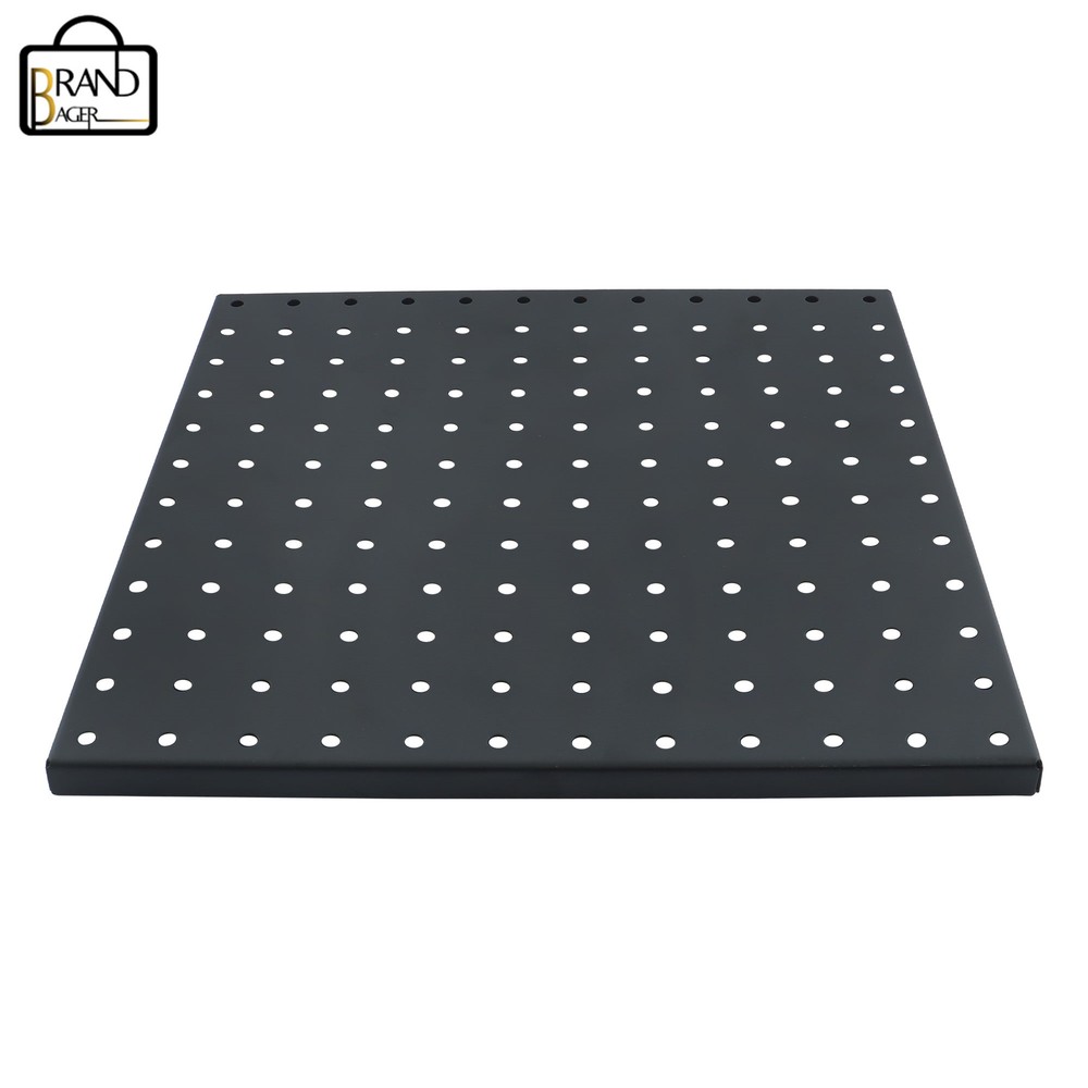 4 Pack High Quality 12"×12" Metal Pegboards Wall Organizer Panel Storage Hanger