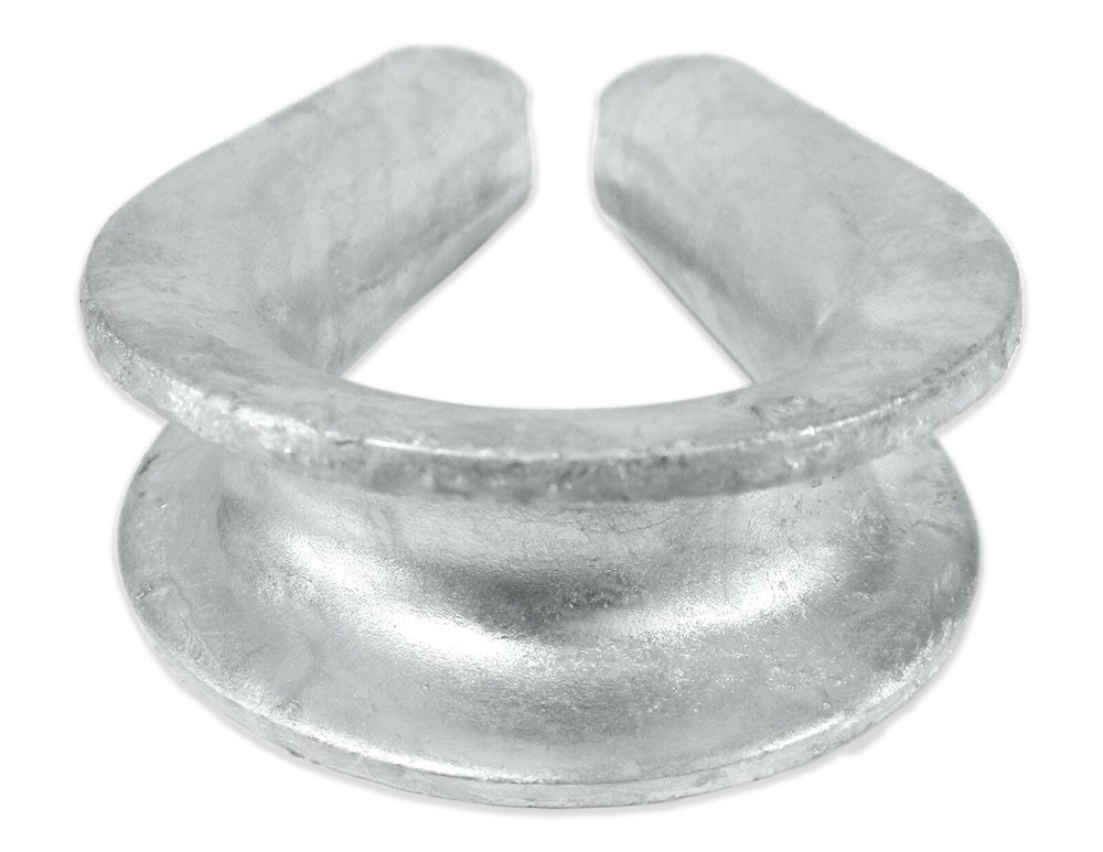 1/2" x 75' Fiber Core Wire Rope Winch Line Plain Cable with Additional Thimble