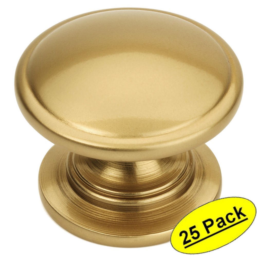 *25 Pack* Cosmas Cabinet Hardware Gold Champagne Knobs #4702GC