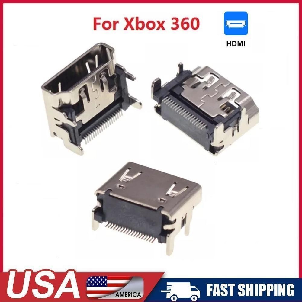 Original HDMI Port Socket Interface Connector Socket Plug For Microsoft Xbox 360