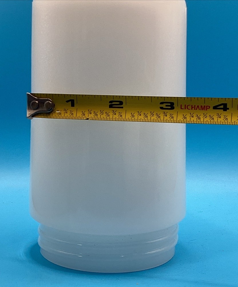 White Globe Replacement Ceiling Light Fixture No Box