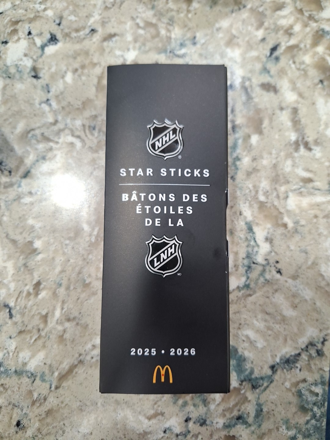 Quinn Hughes Mcdonald's Star Sticks 2025-2026 Mini Sticks Wild Minnesota