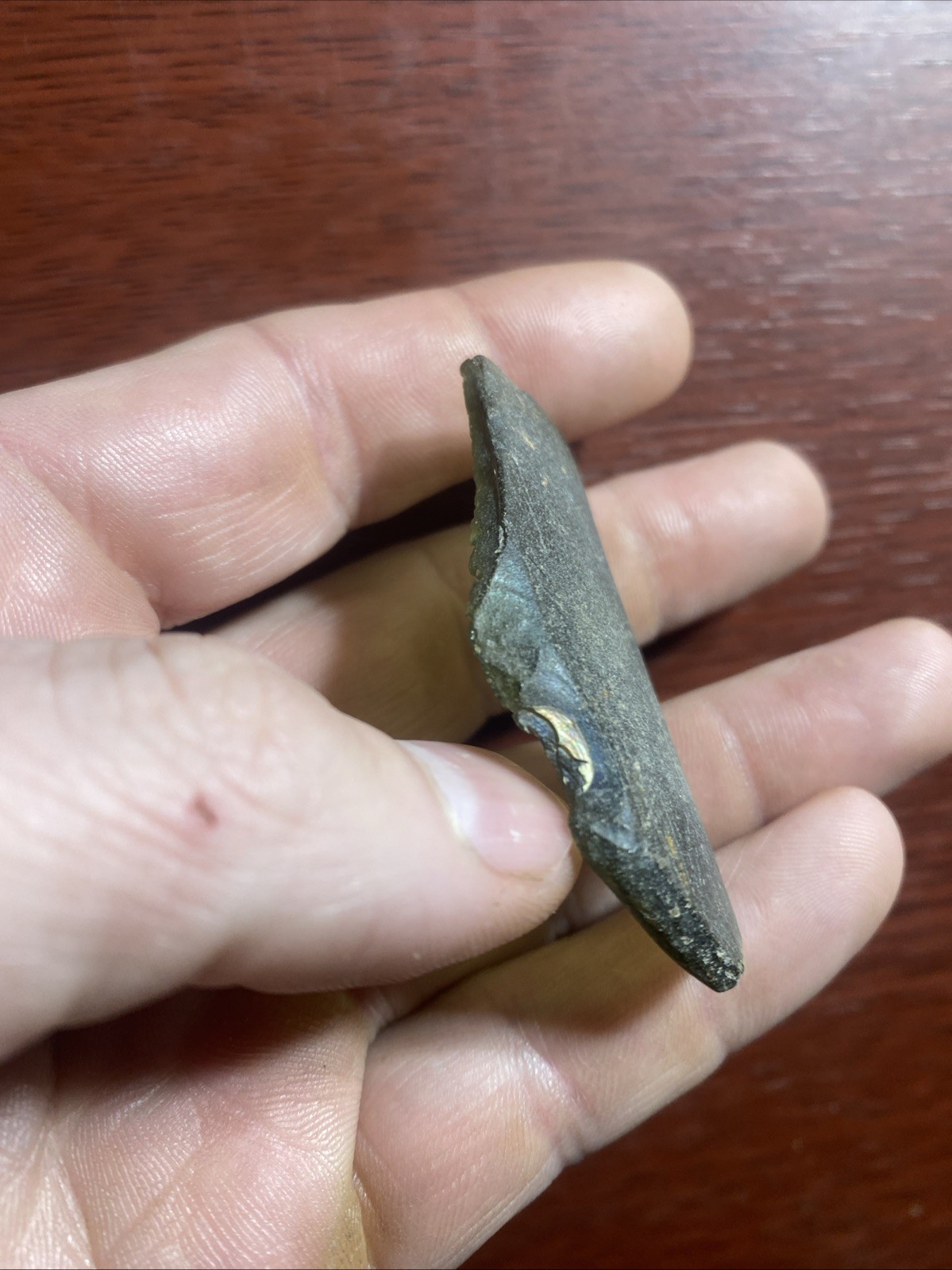 MLC s7718 Victorian Glass Arrowhead Susquehanna Valley Pa Artifact X Kunkle