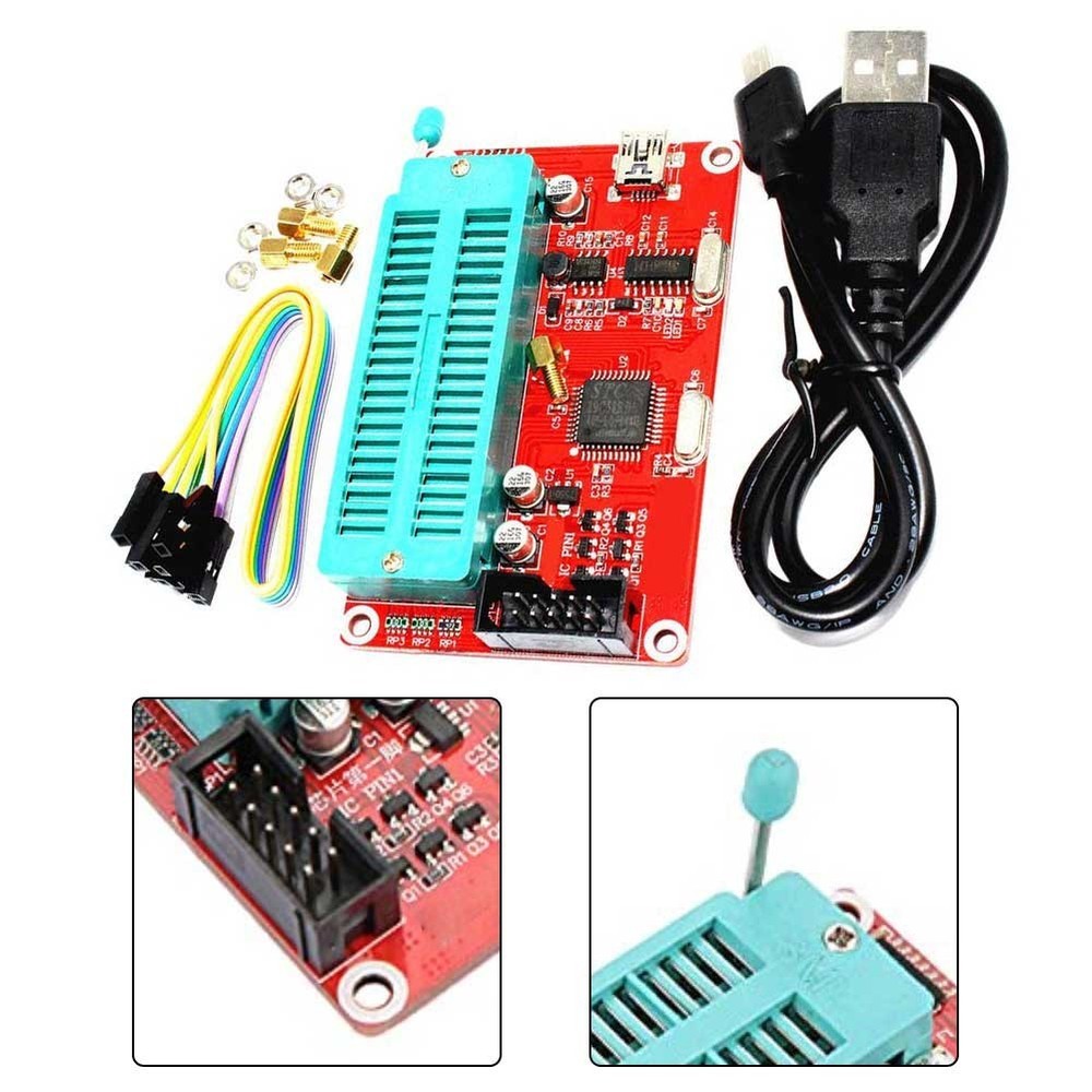 For 2493 memory chip PIC programmer with USB interface and multiple OS support