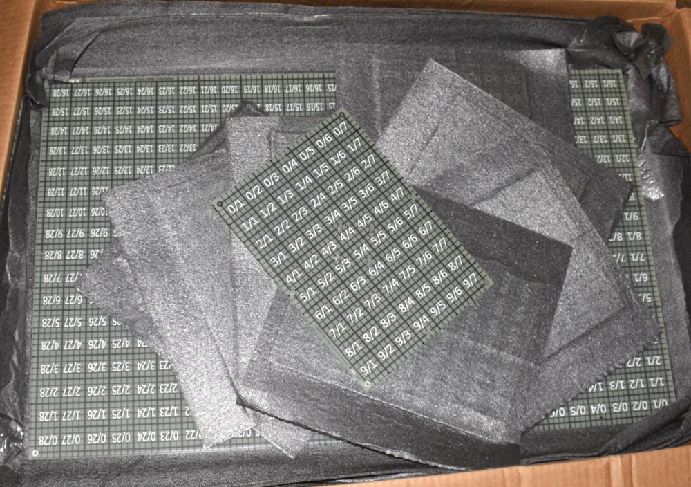 WMDTECH XTK EOD XRAY GRID AIM BOARD REPLACEMENT TOOL KIT GREEN 10 LARGE & SMALL