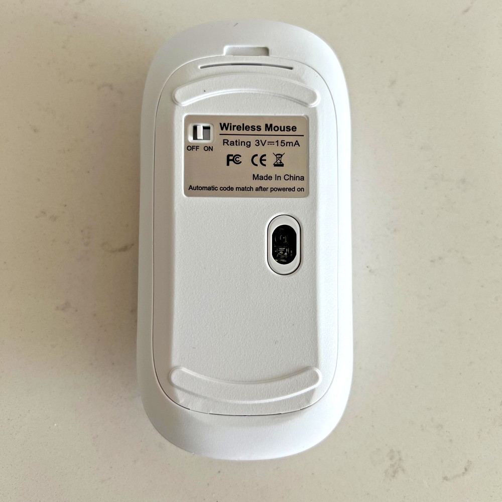 Wireless Keyboard & Mouse Combo Set Bluetooth Brand New in Box White Windows Mac