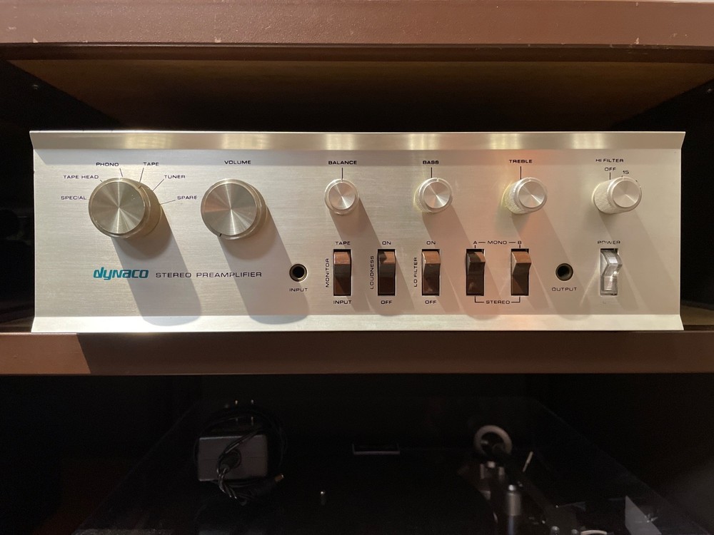 Dynaco PAT-4 Preamplifier, Pro Restored