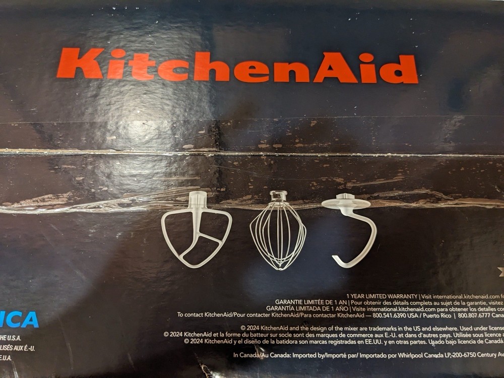 Never Opened NIB - White KitchenAid Mixer