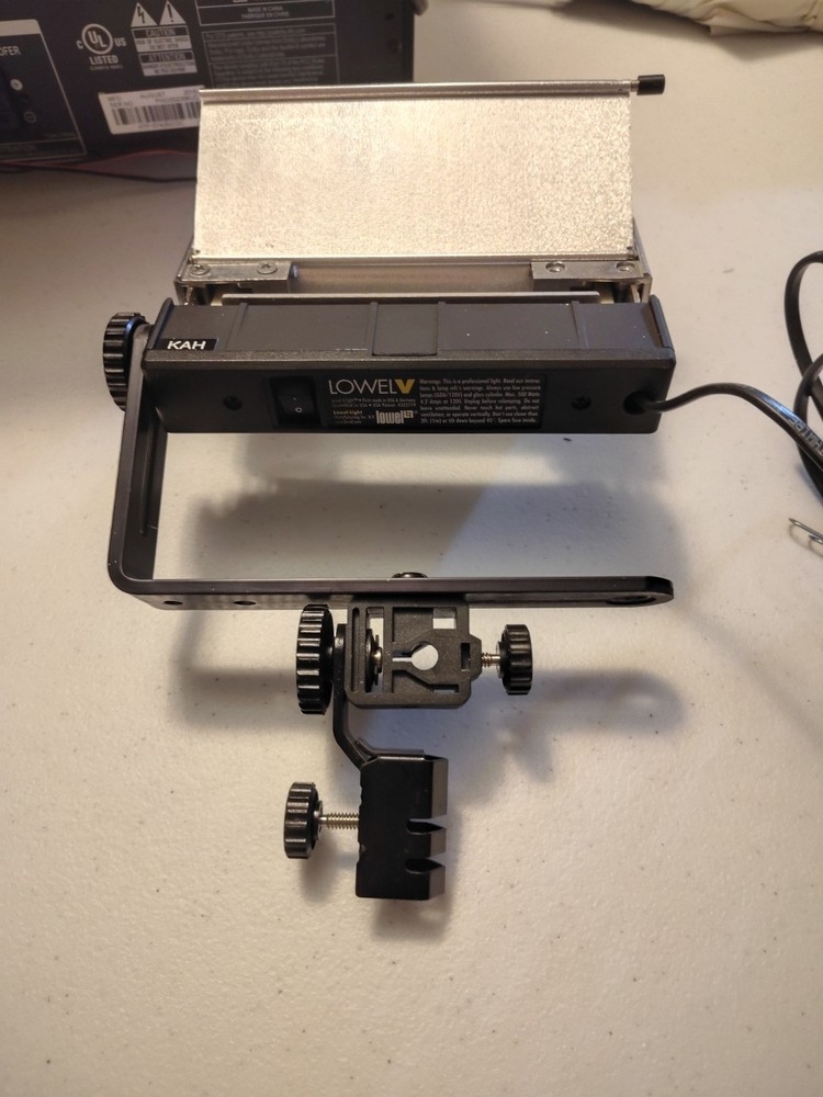 Lowel V light halogen filmmaking videography