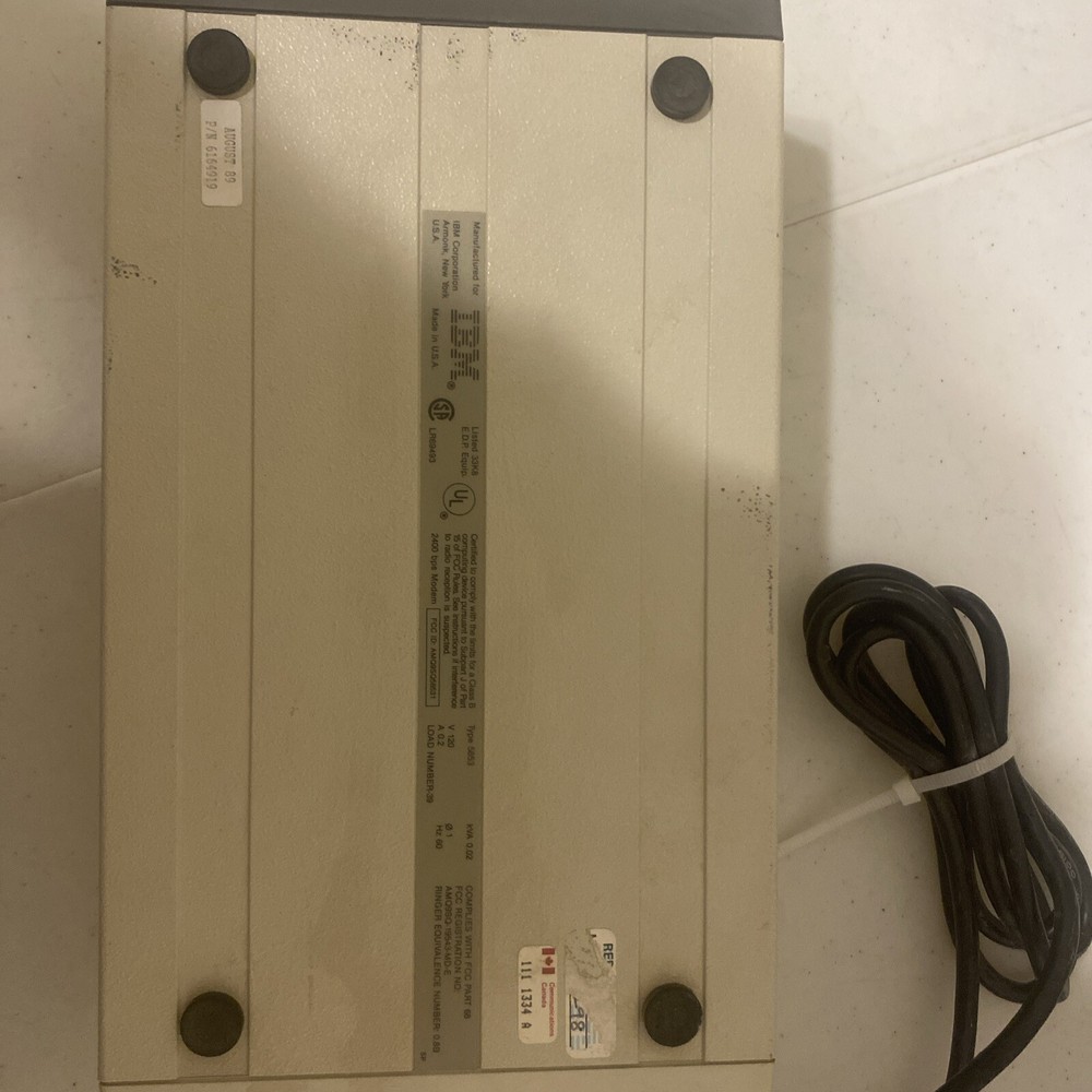 IBM 5853 External 2400 Modem