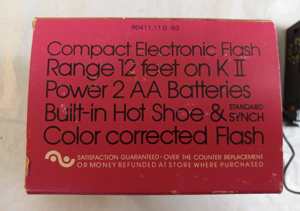 KAMERO K70 Compact Electronic FLASH 80411.11.0 63 Untested