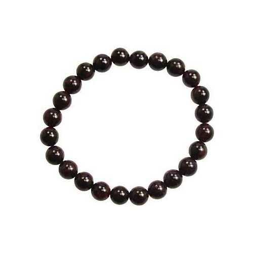 8Mm Garnet Bracelet