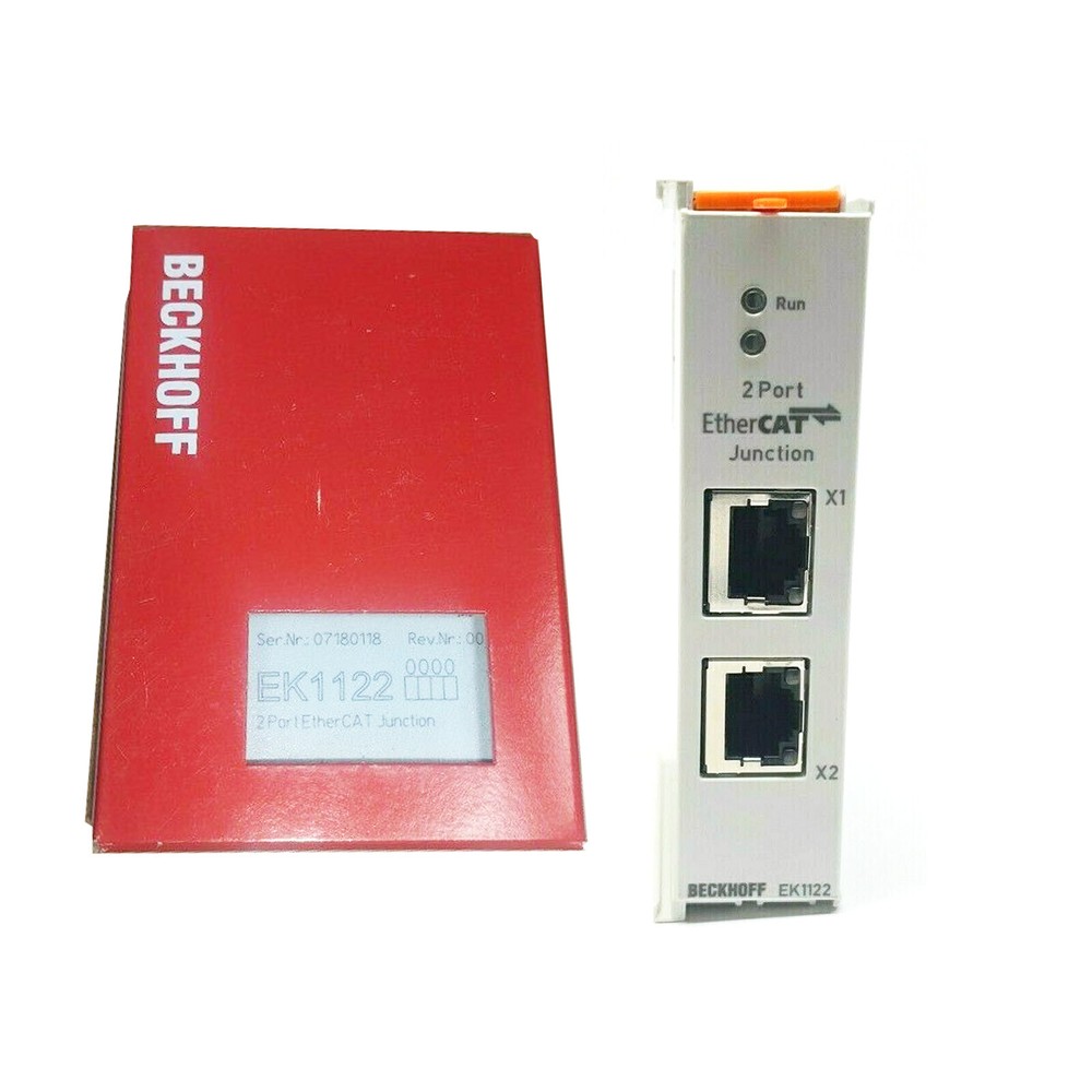 New In Box BECKHOFF EK1122 2-port EtherCAT Junction