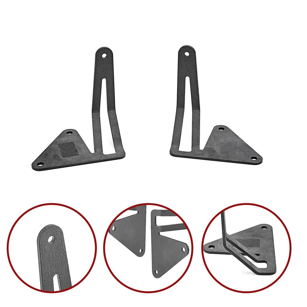 Compatible with 32'' LED Light Bar Hidden Bumper Mount Bracket Compatible wit...