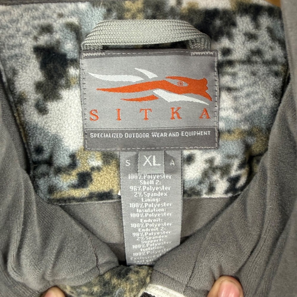 Sitka Celsius Jacket Optifade Elevated II XL 30033 INSIDE MARKS