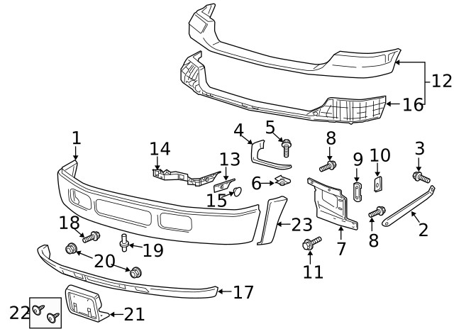 Genuine Ford Valance Panel Clip 5C3Z-17C756-BB