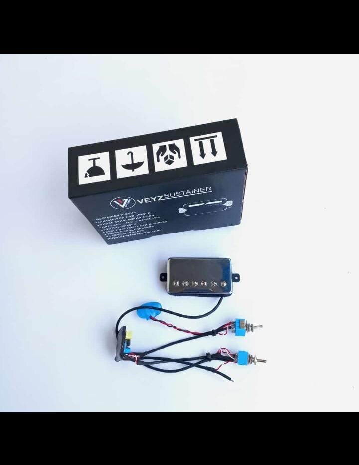 Pickup sustainer Cans chrome model . 3 mode " VEYZ SUSTAINER "
