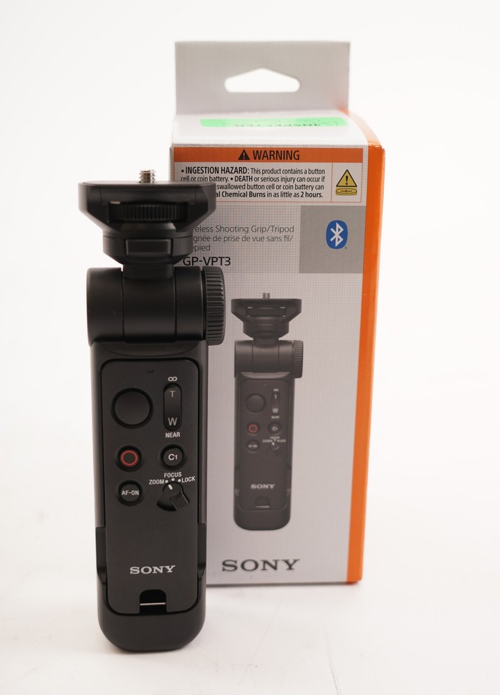 Sony GP-VPT3 Bluetooth Shooting Grip Tripod with Remote Commander (Black)