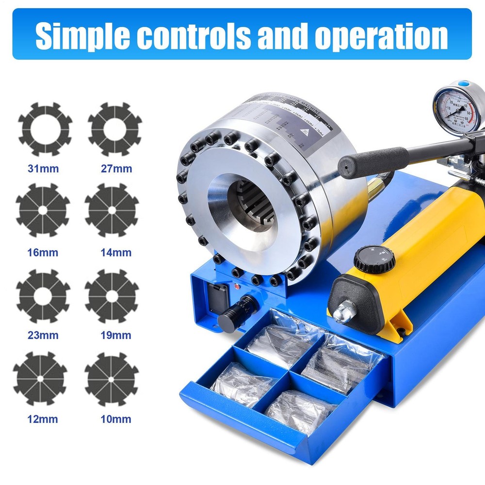 Portable Hydraulic Hose Crimper Pipe Crimping Machine