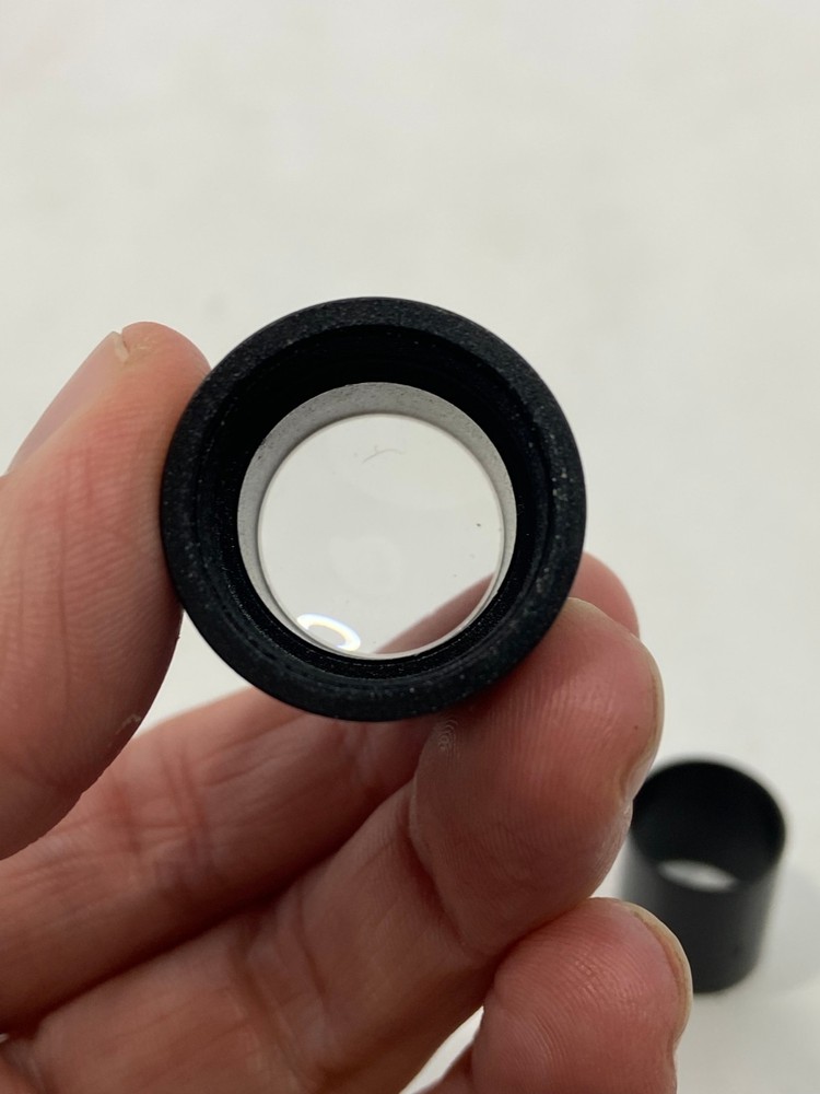 🍉 AMSCOPE WF 10X OPTICS EYEPIECE OCULAR MICROSCOPE OR OBJECTIVE LENSE PARTS EUC