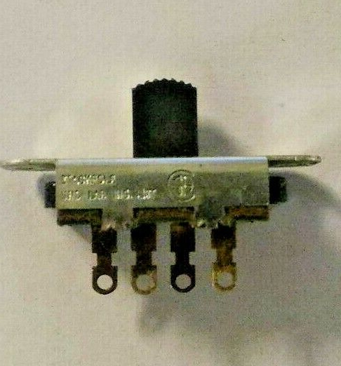 Single Pole Three Position Slide Switch SP3T/SP3P On-On-On S5-31 Stackpole
