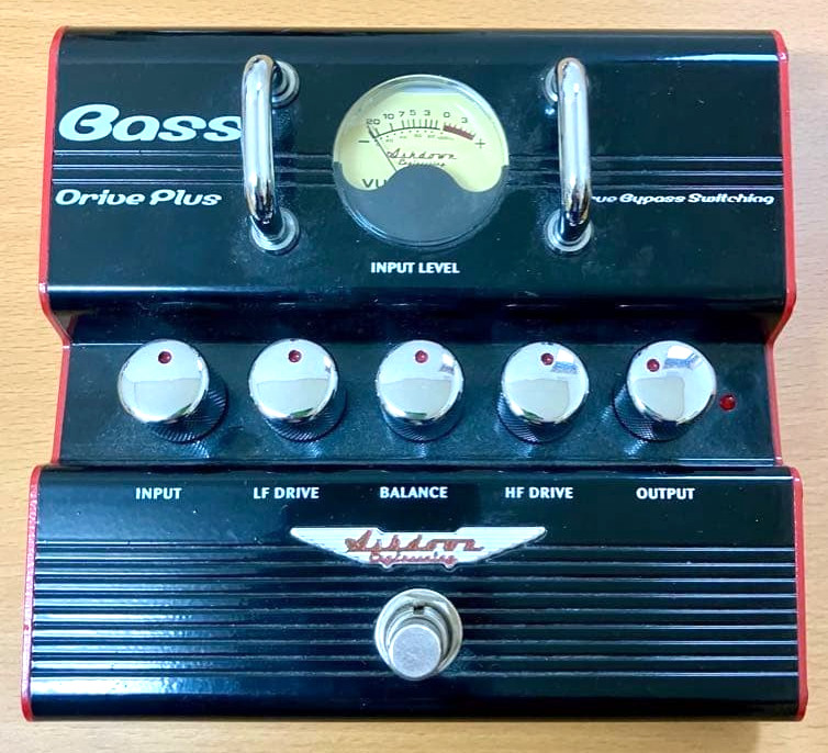 Ashdown Drive Plus Overdrive Bass Effect Pedal