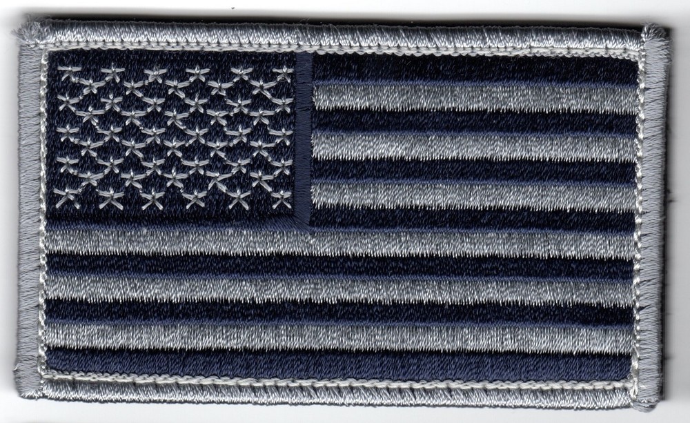 American Flag -  2.5" x 3.5" Hook & Loop 2 Piece Patch