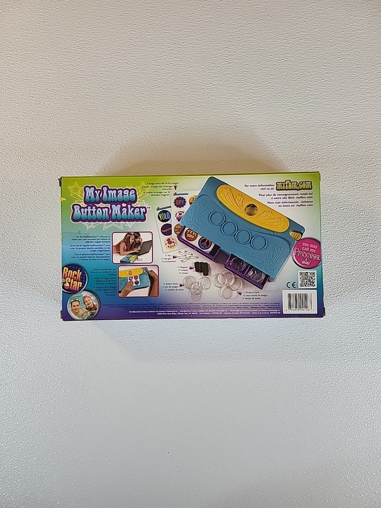 My Image Button Maker-Brand New- F31