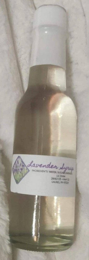 Lavender Syrup Organic