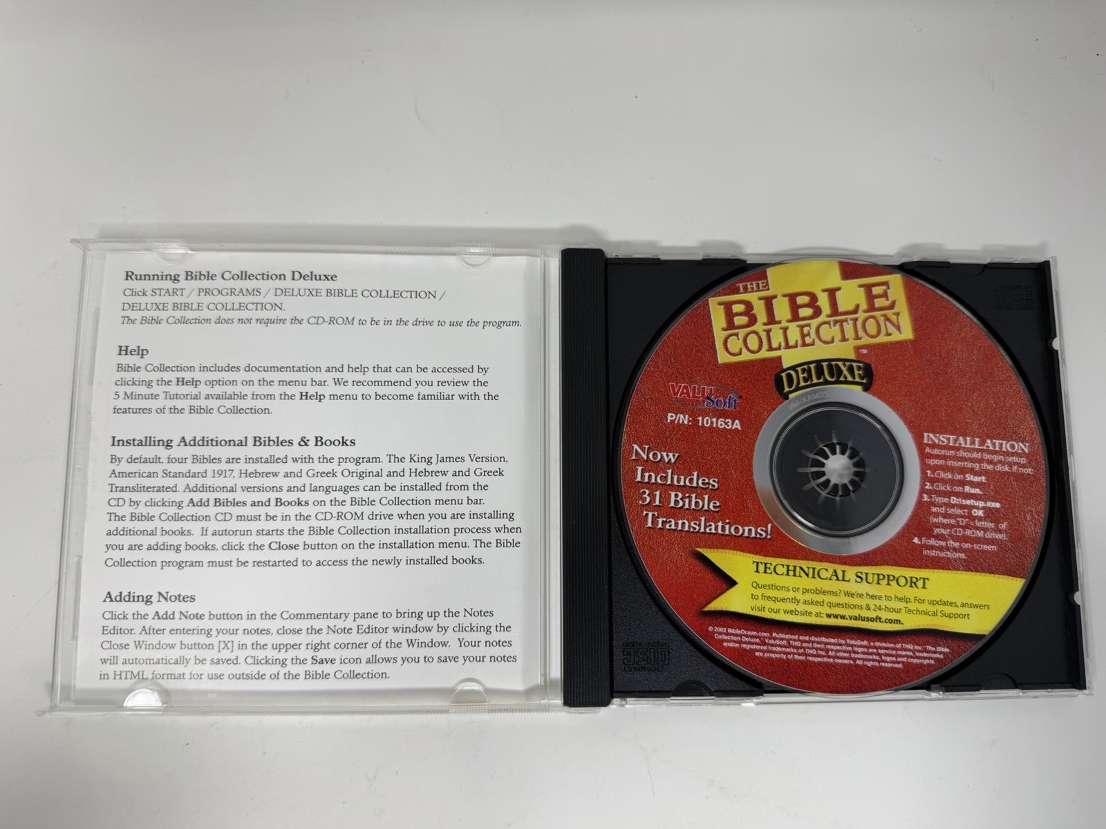 ValuSoft The Bible Collection Deluxe Special Edition PC CD-ROM Windows