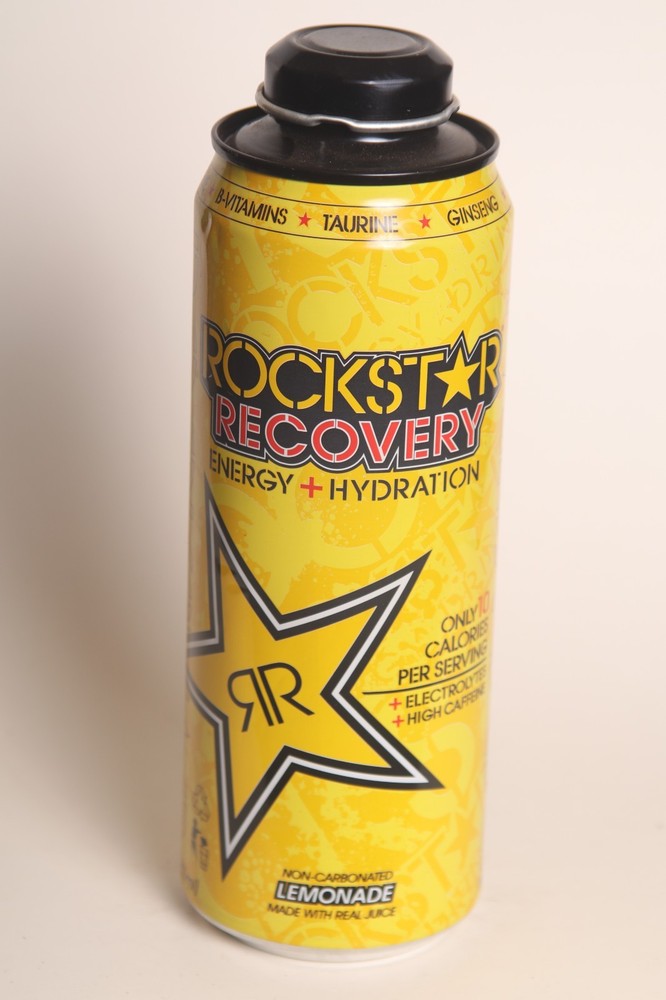 Rockstar Recovery Lemonade Energy  Can - 24oz Empty 2010