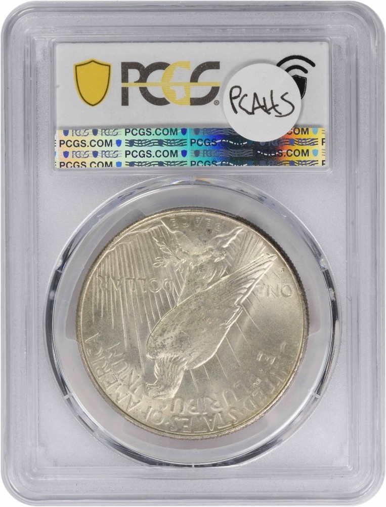 1927-S Peace Silver Dollar MS64 PCGS