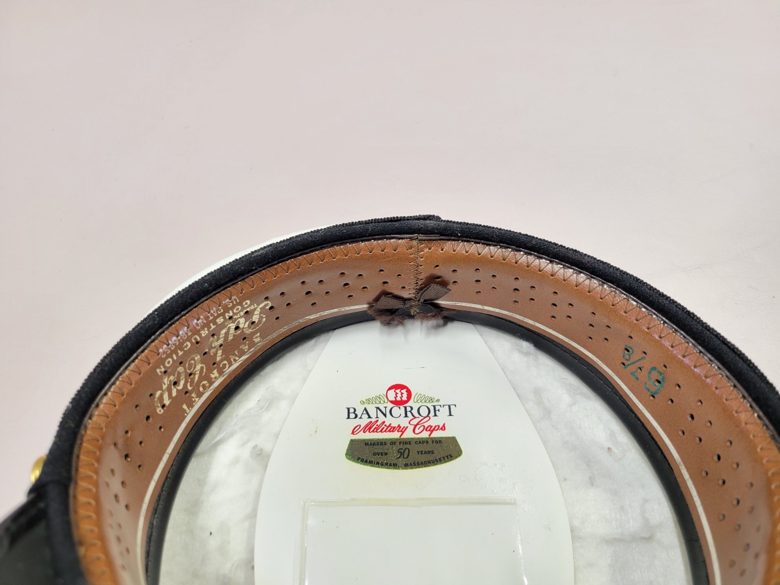 US Public Health Service USPHS Senior Officers Dress Hat Bancroft Cap Size 6 7/8