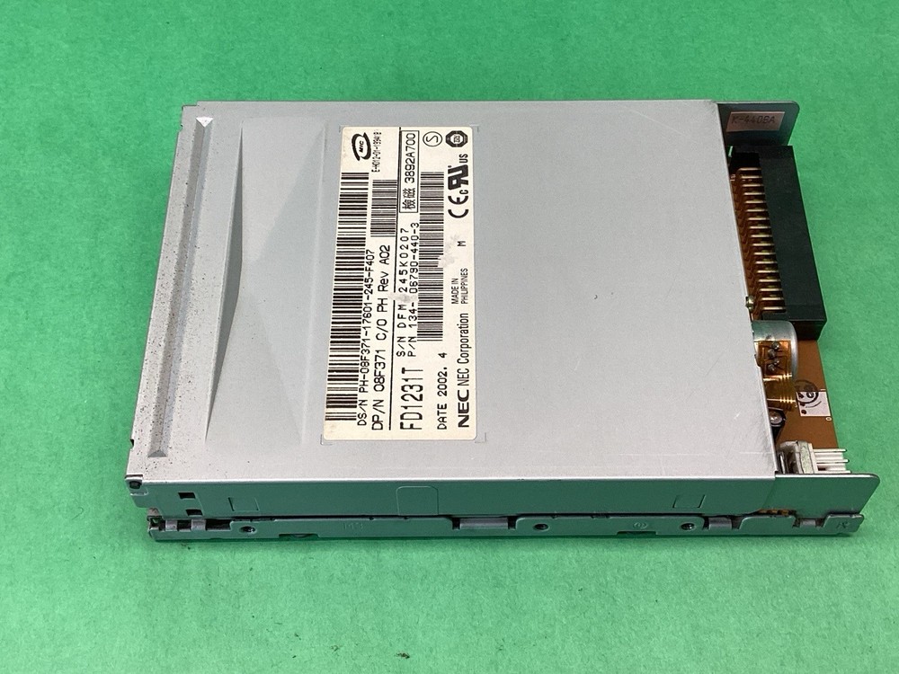 NEC FD1231T Dell Dimension 3.5” Internal Desktop Floppy Disk Drive - UNTESTED