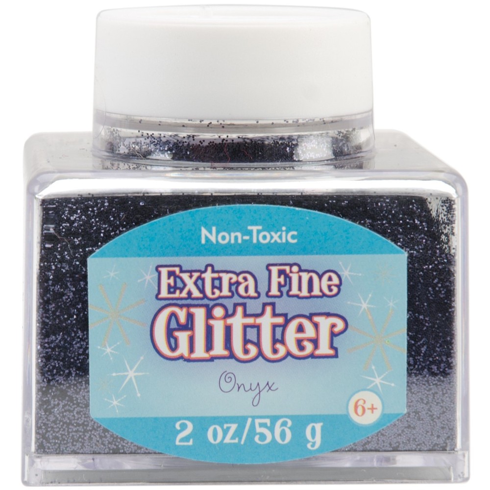 Sulyn Extra Fine Glitter 2oz-Onyx