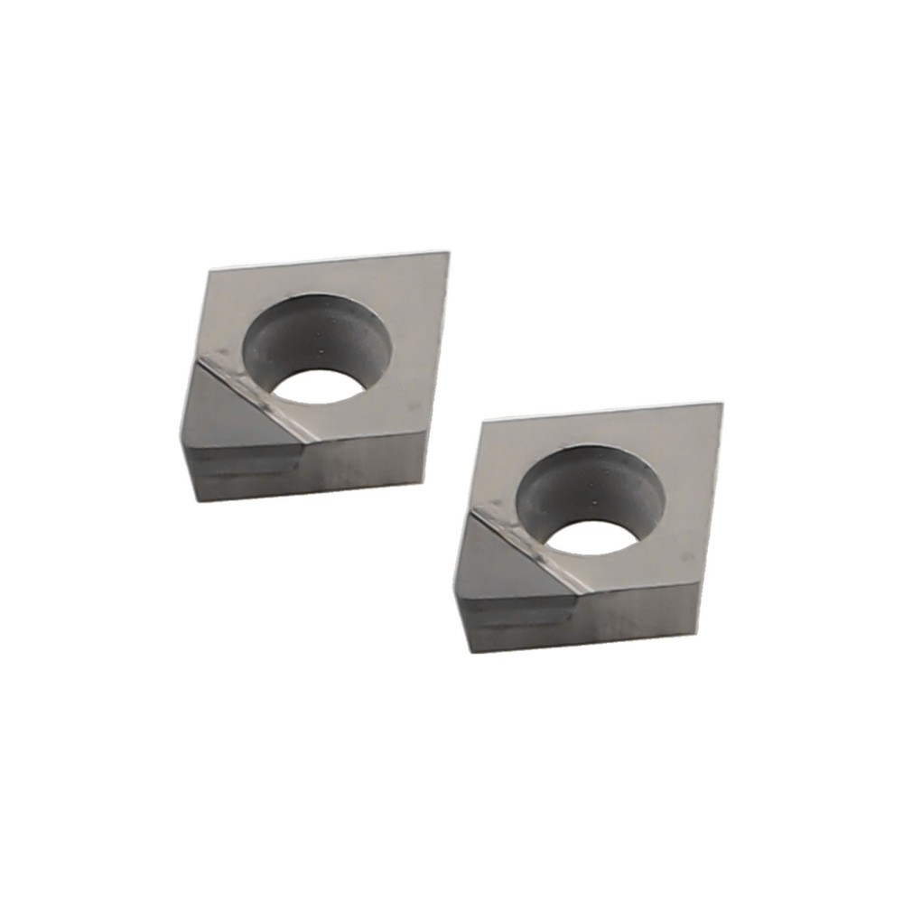2pcs PCD Inserts CCGT060204 Designed for CNC Processing For Aluminum Copper