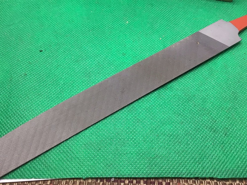8” Knife edge Hand File, 2nd Cut, Simonds