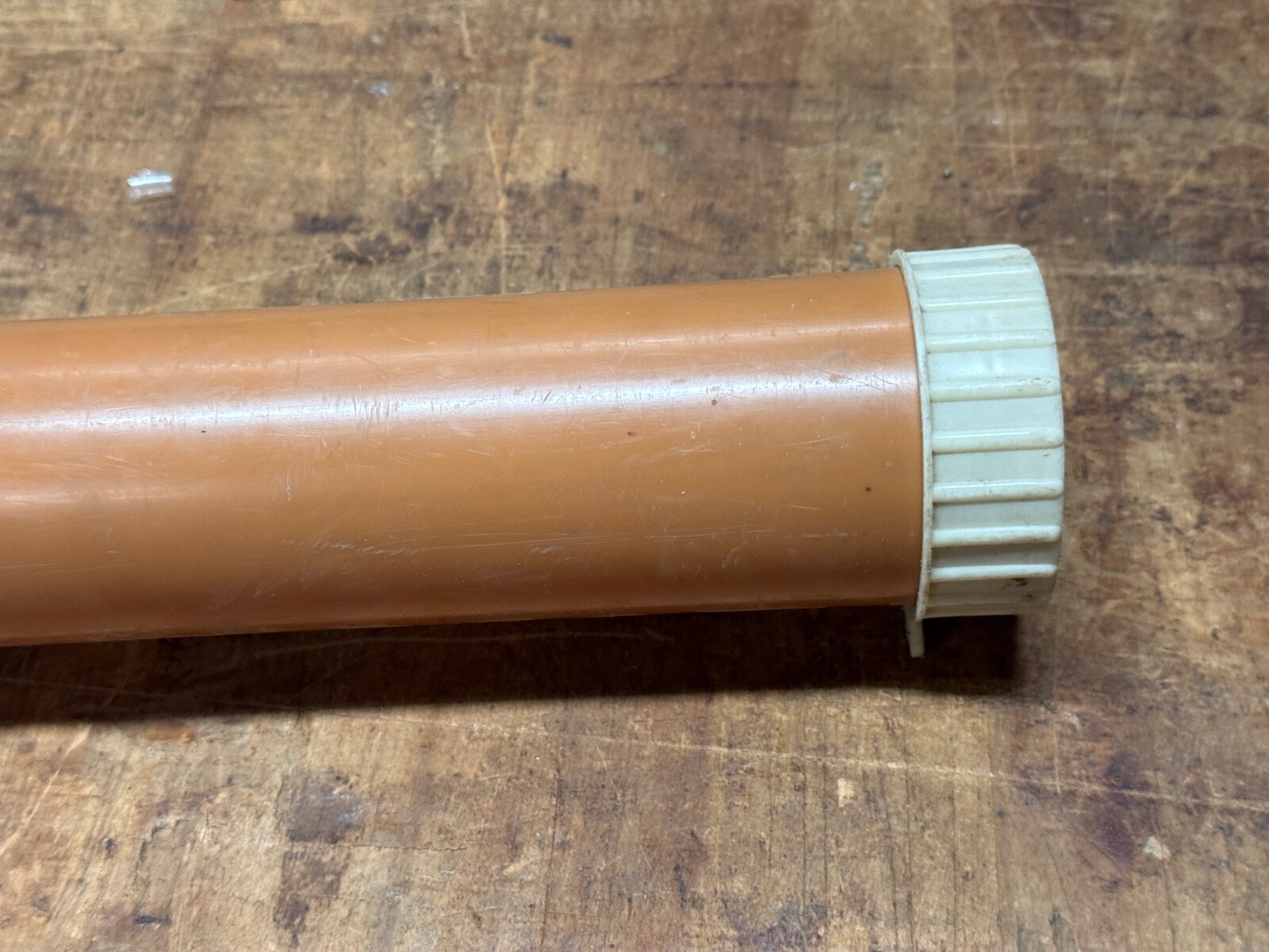 Vintage Flambeau Telescoping Hard Plastic Rod Case Travel Protection Caddy