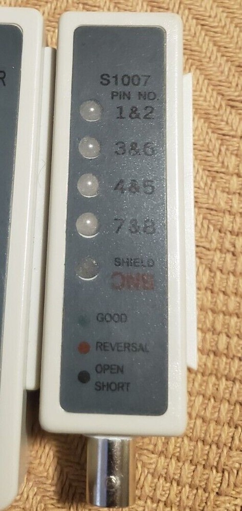 Network Cable Tester S1007 TESTED Working