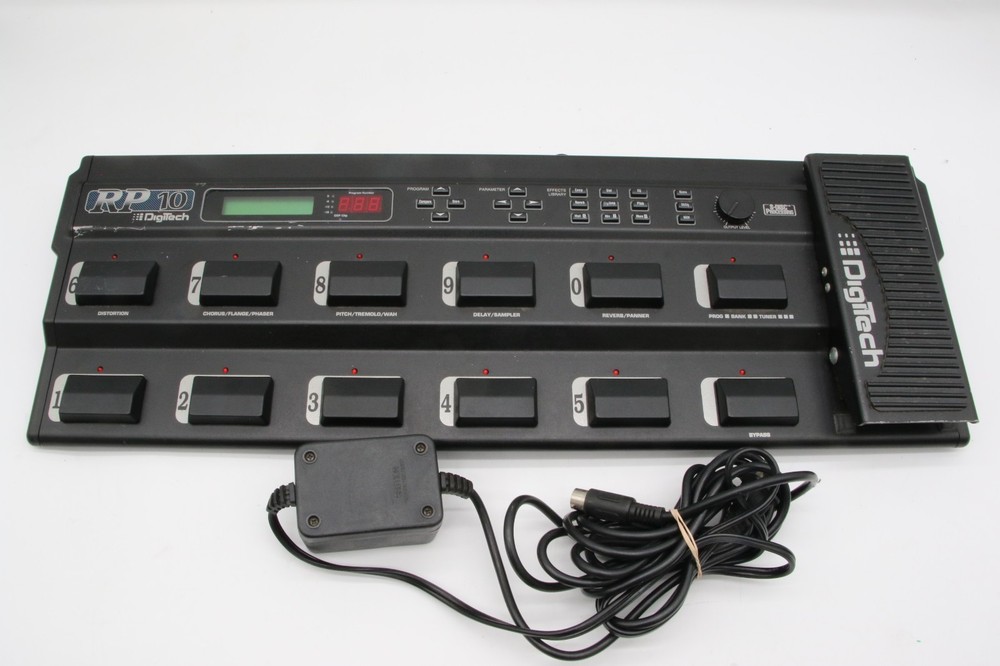 Digitech RP-10 Guitar Effects Processor w/ Power Supply & Box