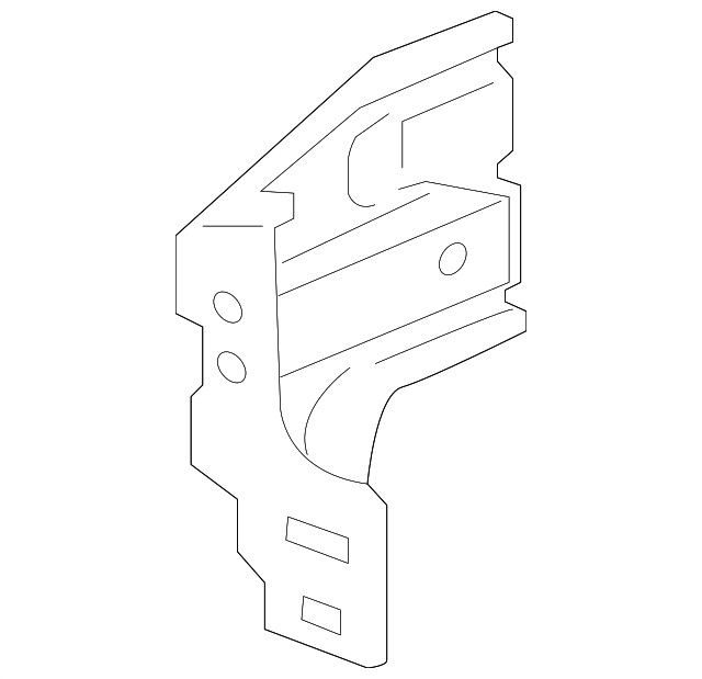 Genuine GM Passenger Side Headlamp Bracket 22891634