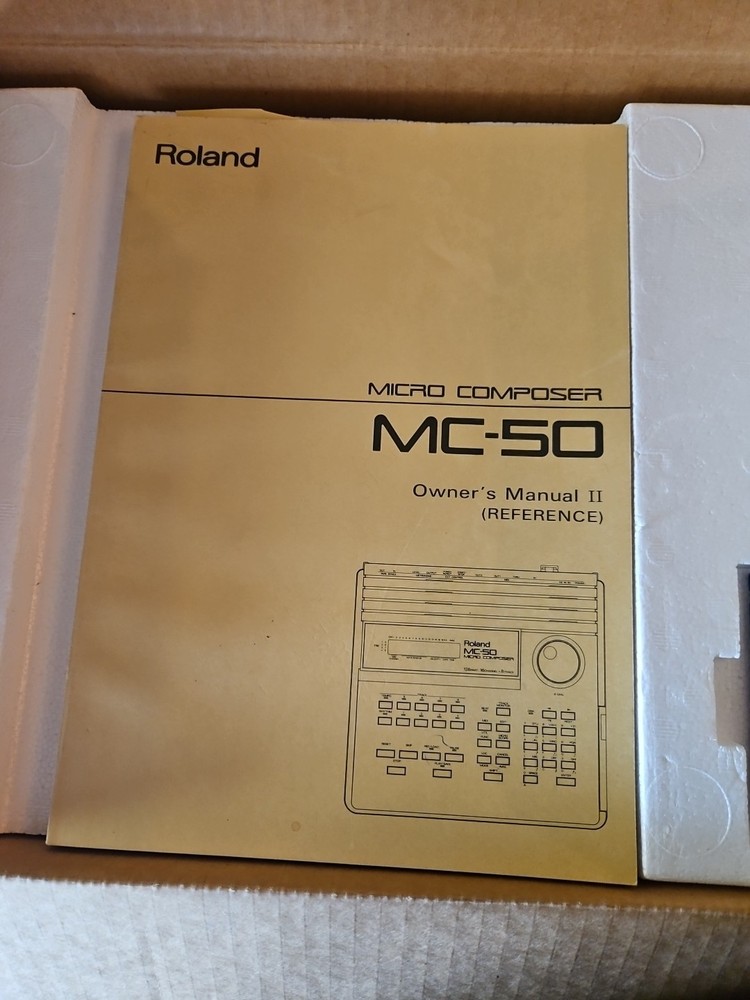 Roland MC-50 MKII Micro Composer, Sequencer
